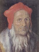 Albrecht Durer Bearded Man in a Red cap china oil painting artist